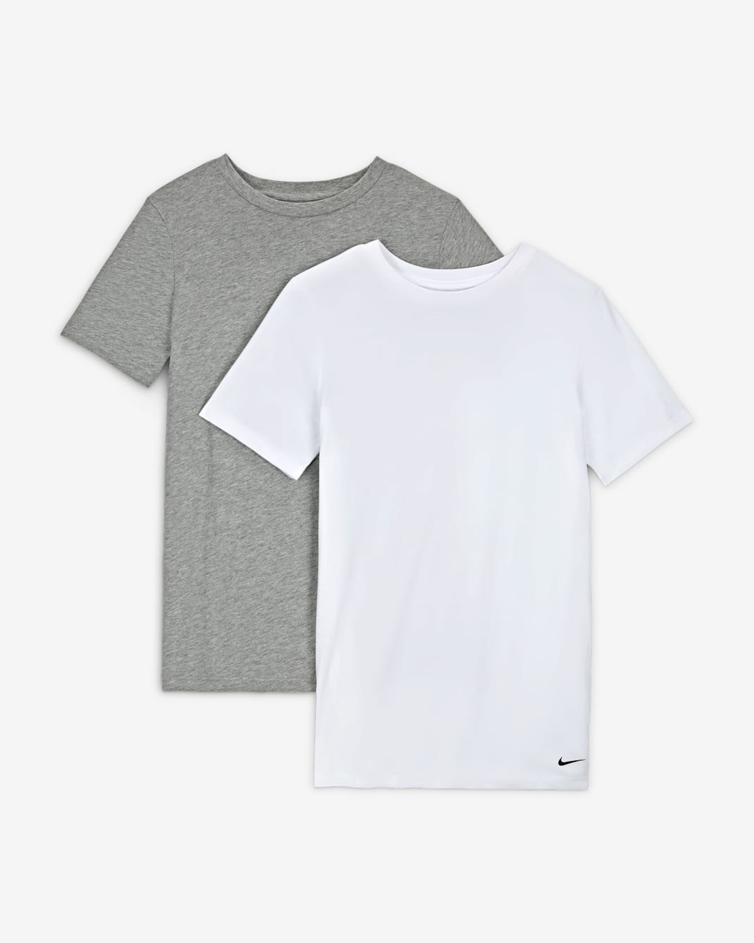 Nike Big Kids' Crew Undershirt (2-Pack) - White