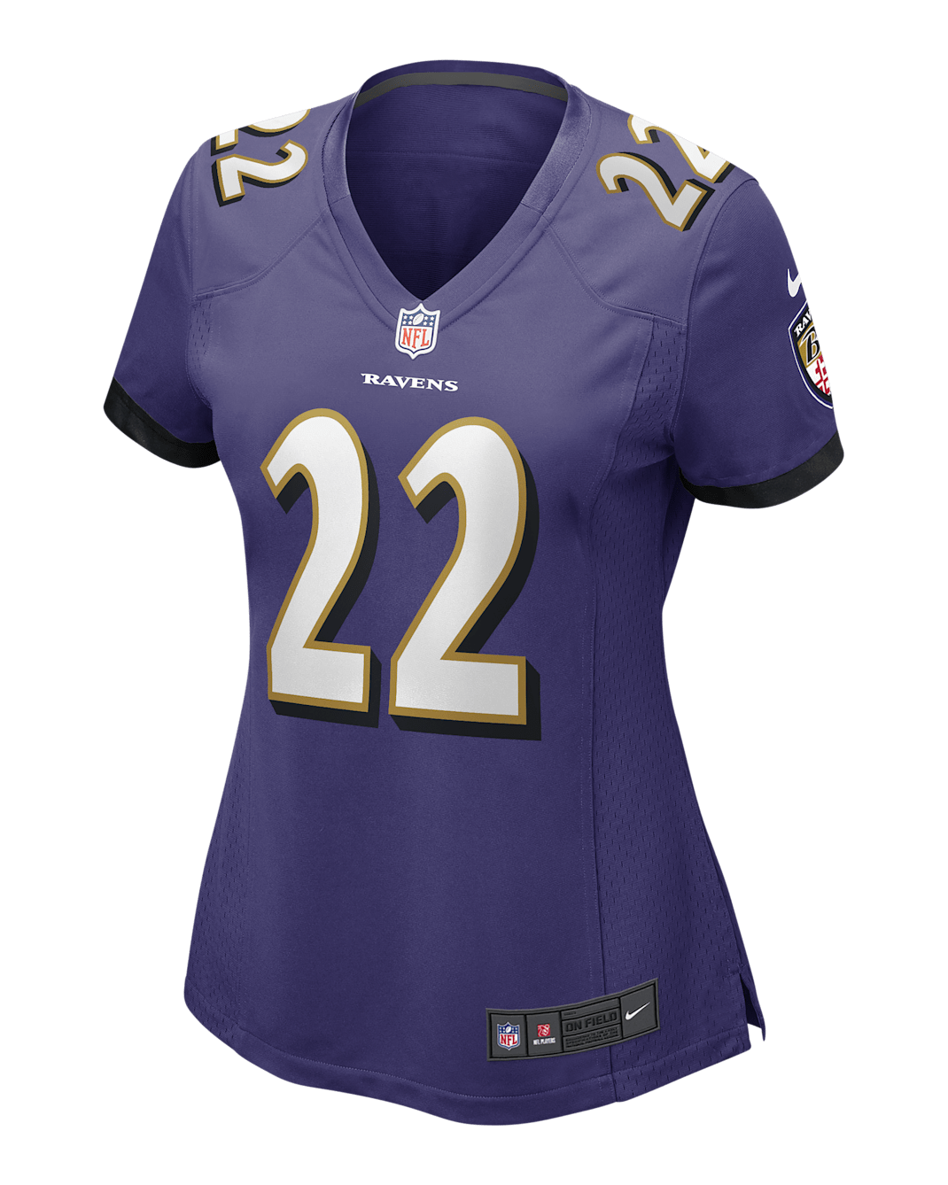 Derrick Henry Baltimore Ravens Women's Nike NFL Game Football Jersey - New Orchid