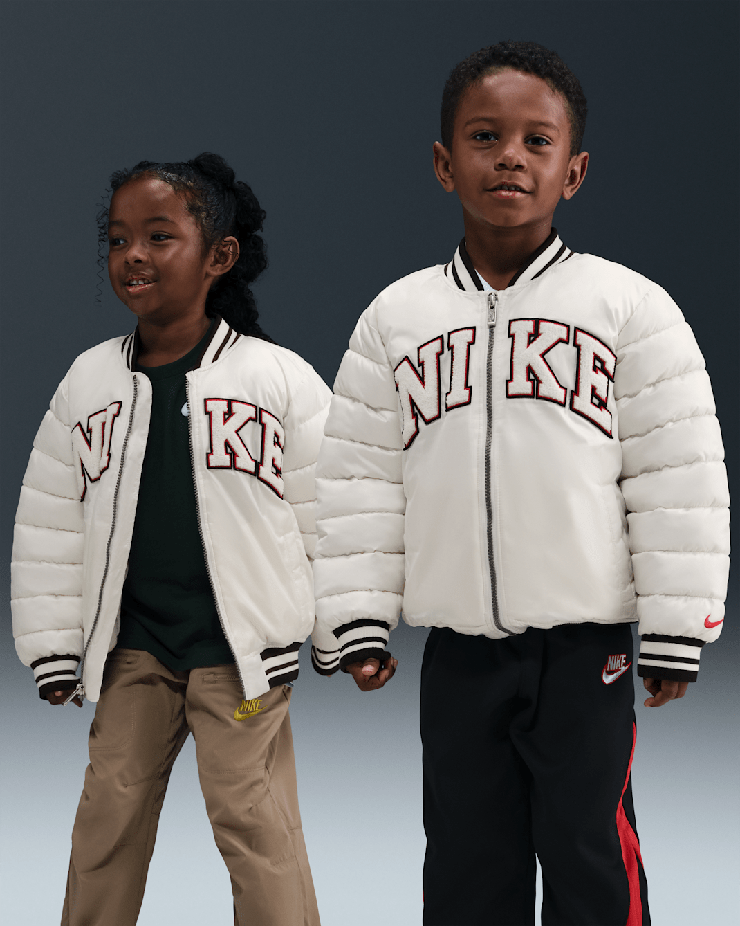 나이키 리틀키즈 야구 패딩 재킷 - 세일