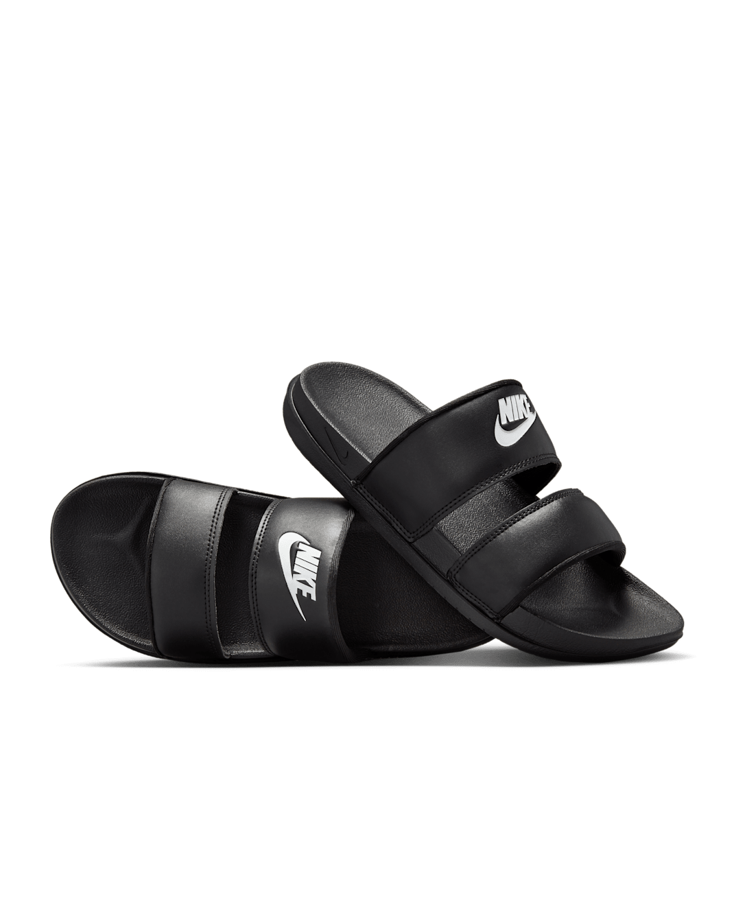 Nike Offcourt Duo Women's Slides - Black/Black/White