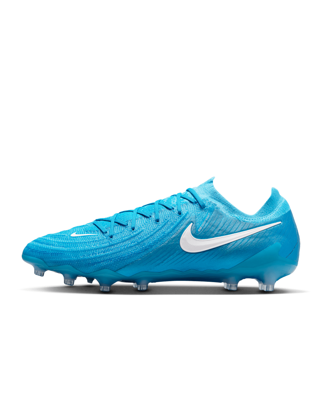 Nike Phantom GX 2 Elite Artificial-Grass Low-Top Soccer Cleats - Blue Fury/White