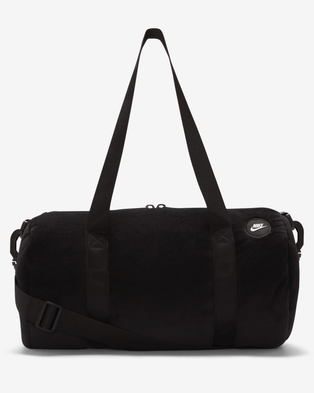 Nike Heritage Duffel Bag (Small, 12L) - Black/Black/Black
