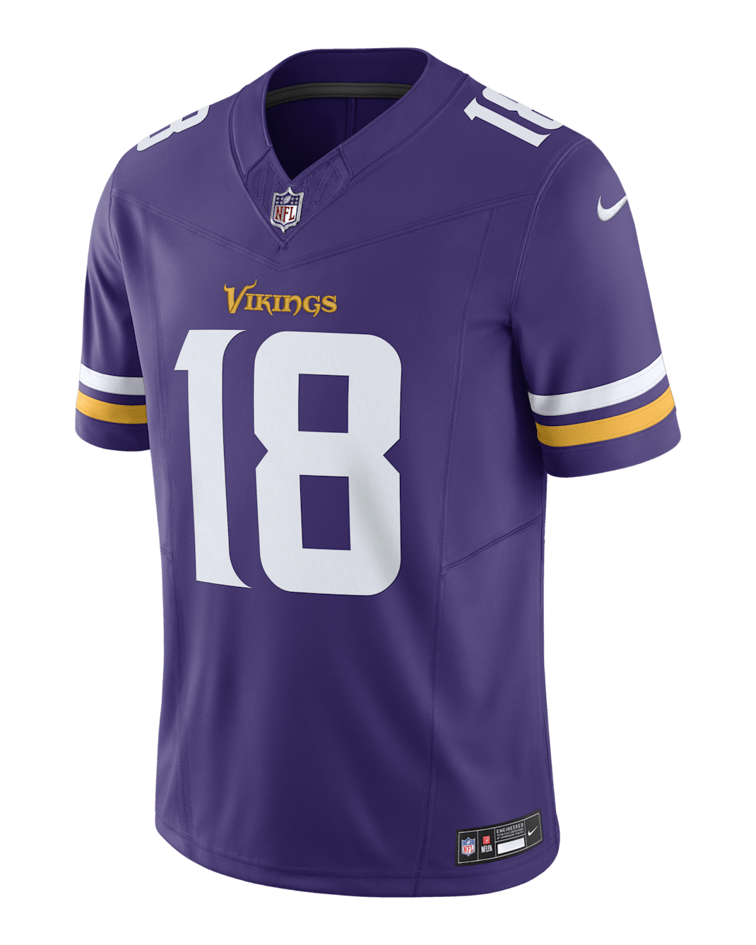 Justin Jefferson Minnesota Vikings Men's Nike Dri-FIT NFL Limited Football Jersey - Purple
