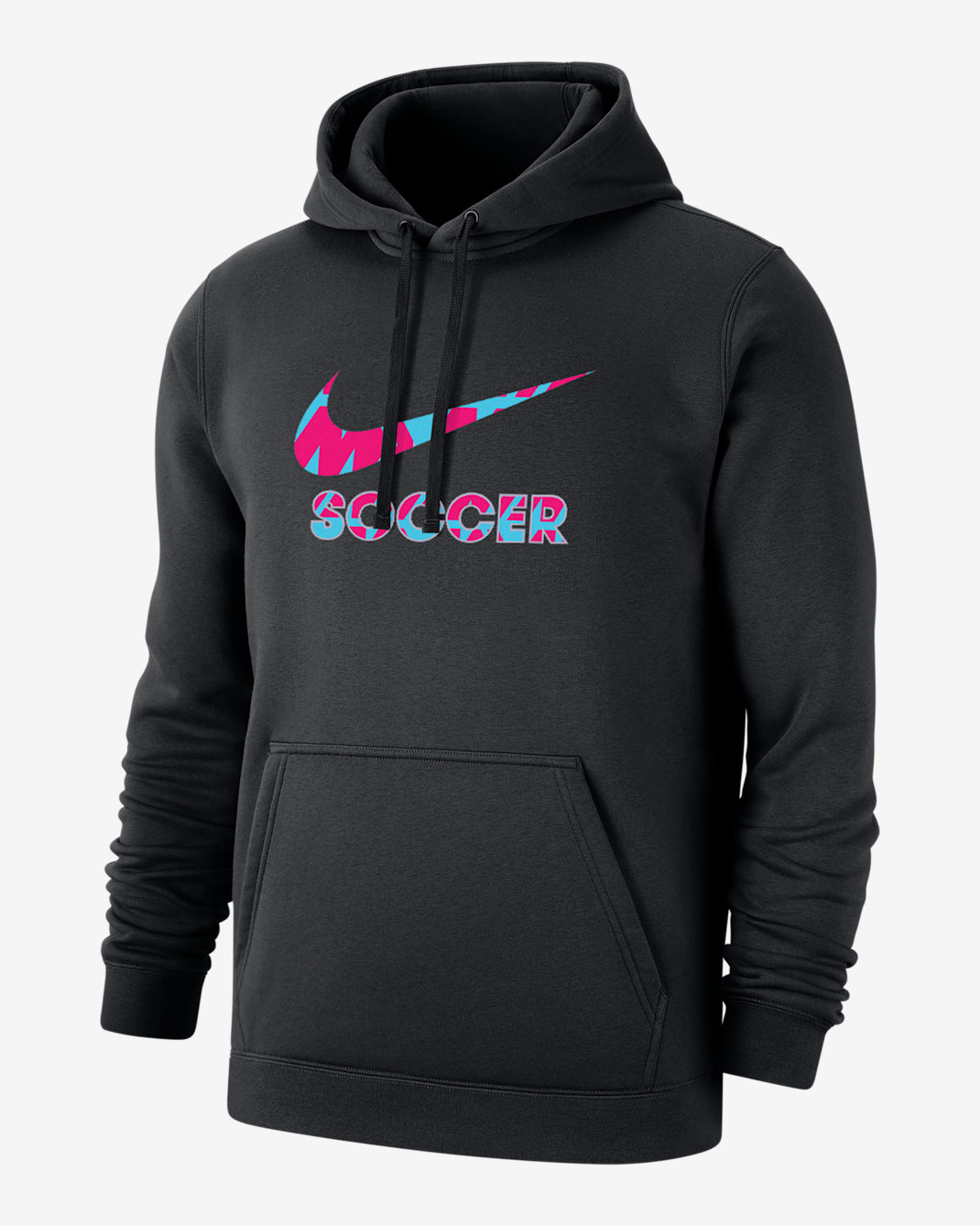 Nike Sportswear Club Fleece Men's Soccer Hoodie - Black