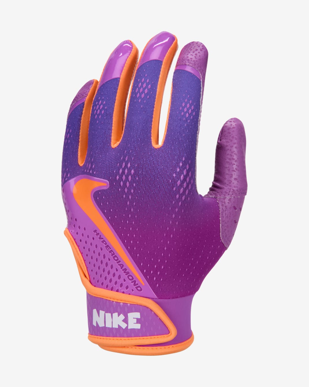 Guantes de softball para niños (1 par) Nike Hyperdiamond - Azul medio/Azul láser/Naranja atómico