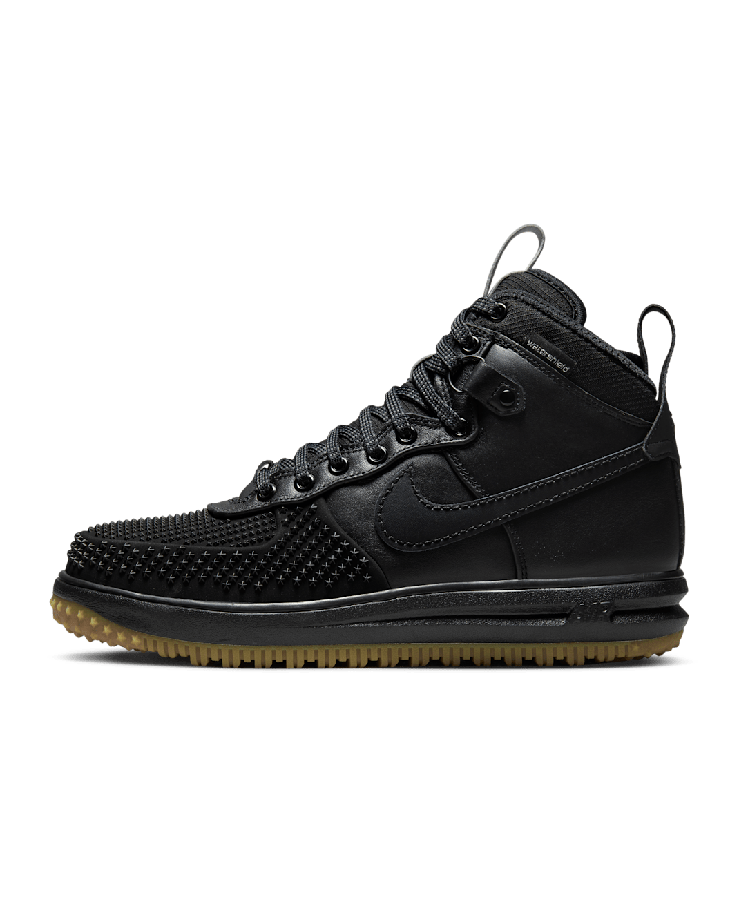 Nike Lunar Force 1 Duckboot i vinterutgave til herre - Svart/Metallic Silver/Anthracite/Svart
