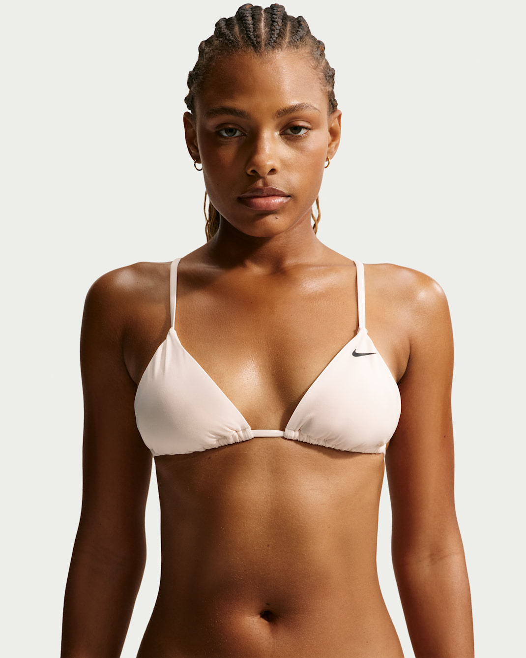 Nike Swim Essential Women's Triangle Bikini Top - Chalk/Black