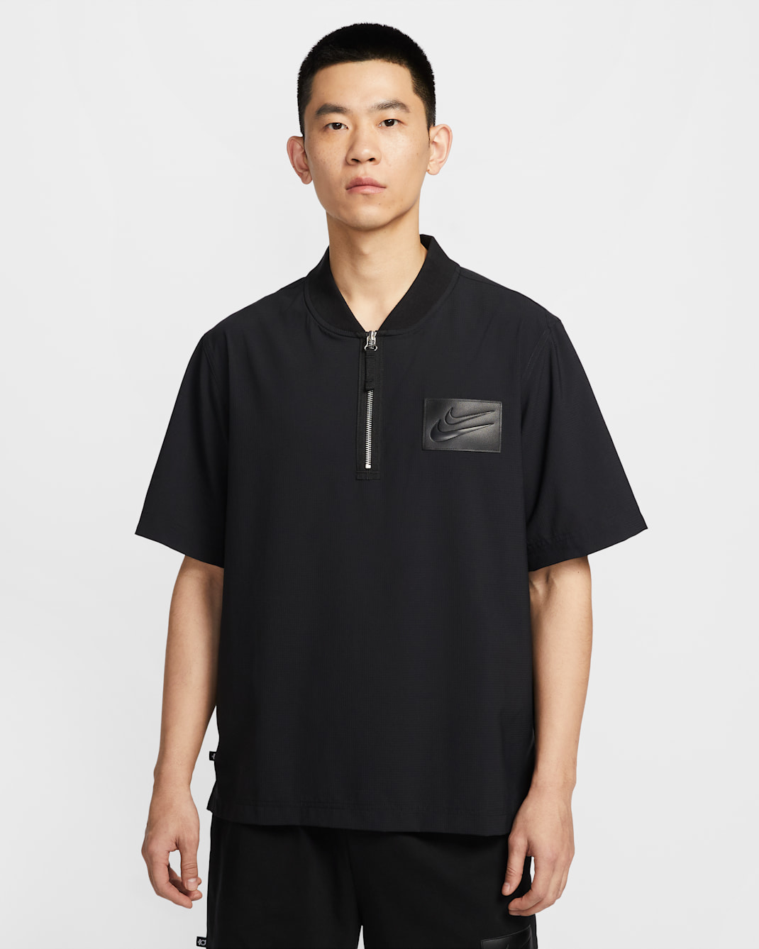 ケビン デュラント メンズ Dri-FIT ショートスリーブ バスケットボールトップ - ブラック/ホワイト