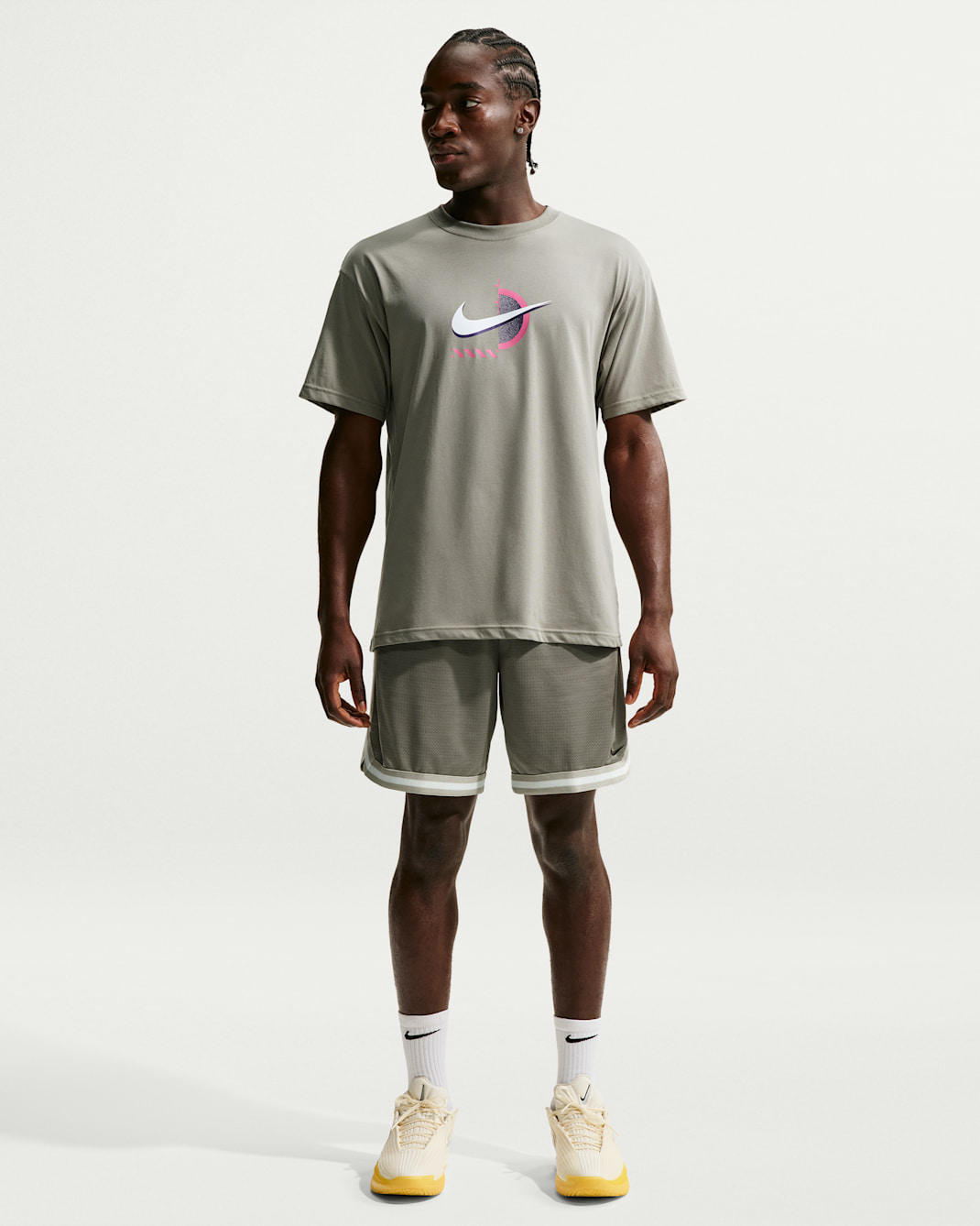 Nike DNA Men's Dri-FIT 20cm (approx.) Basketball Shorts - Dark Stucco/Spruce Fog/Black