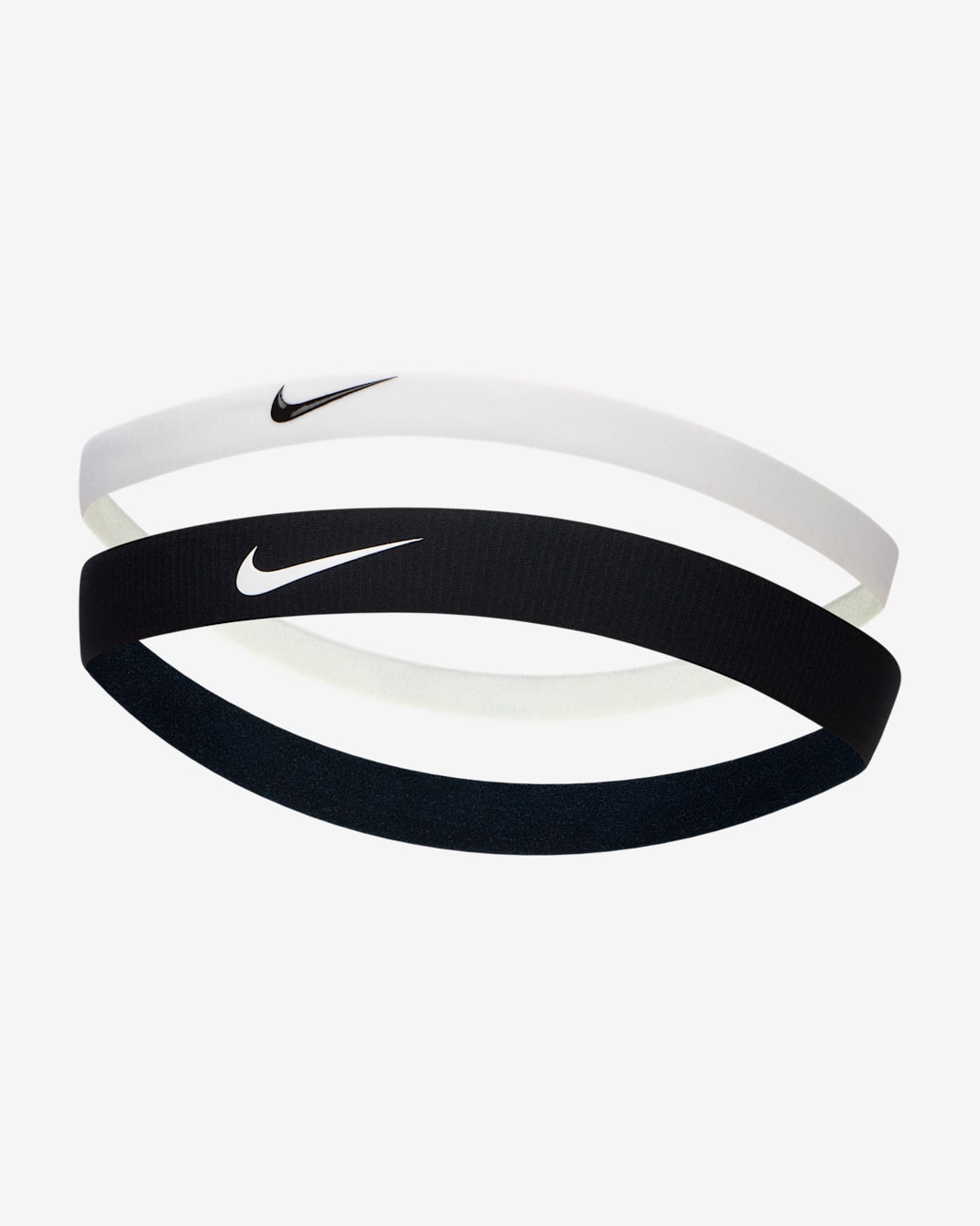 Fita para o cabelo Nike Flex (Conjunto de 2) - Preto/Branco/Preto