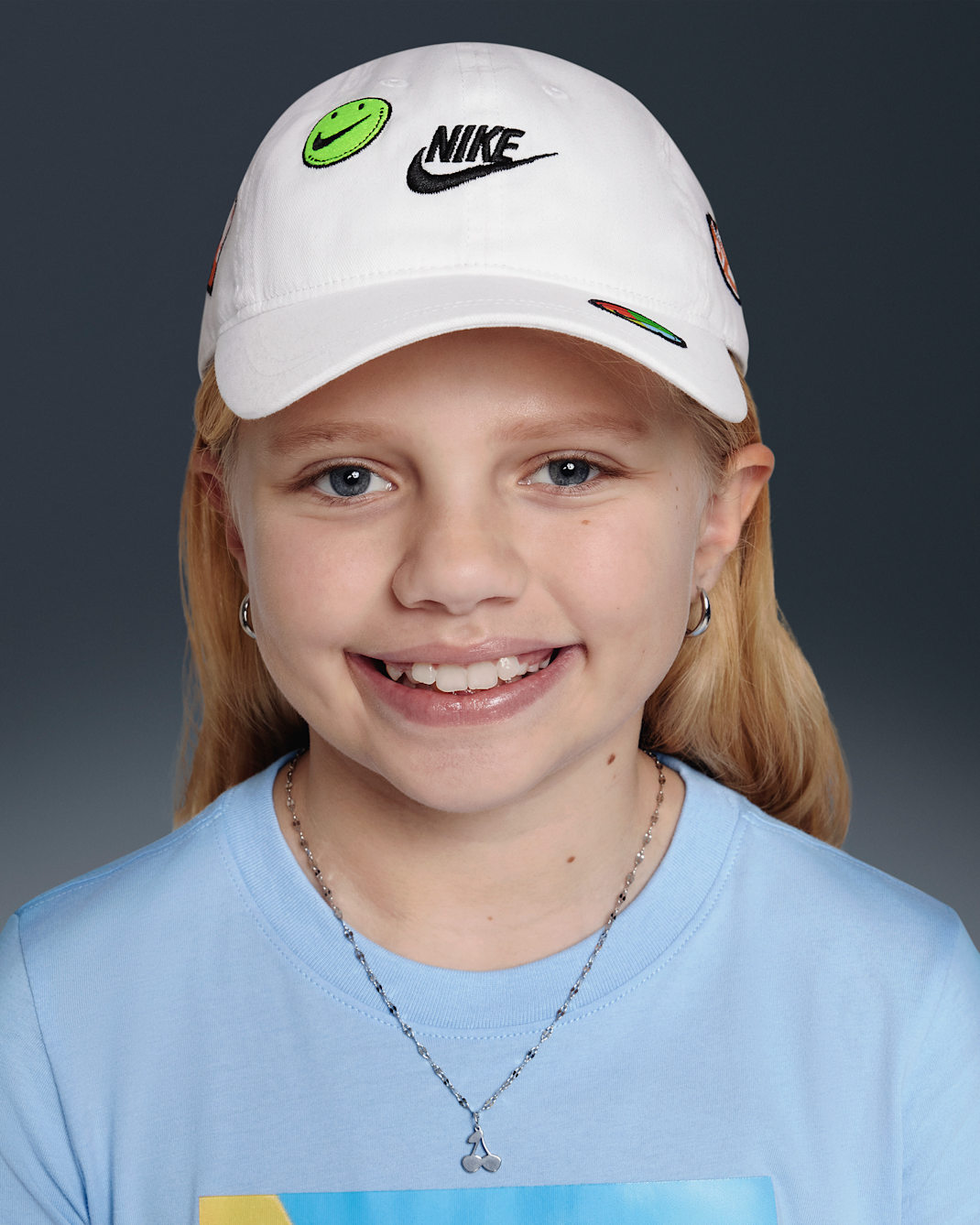 Nike Little Kids' Patch Toss Club Cap - White