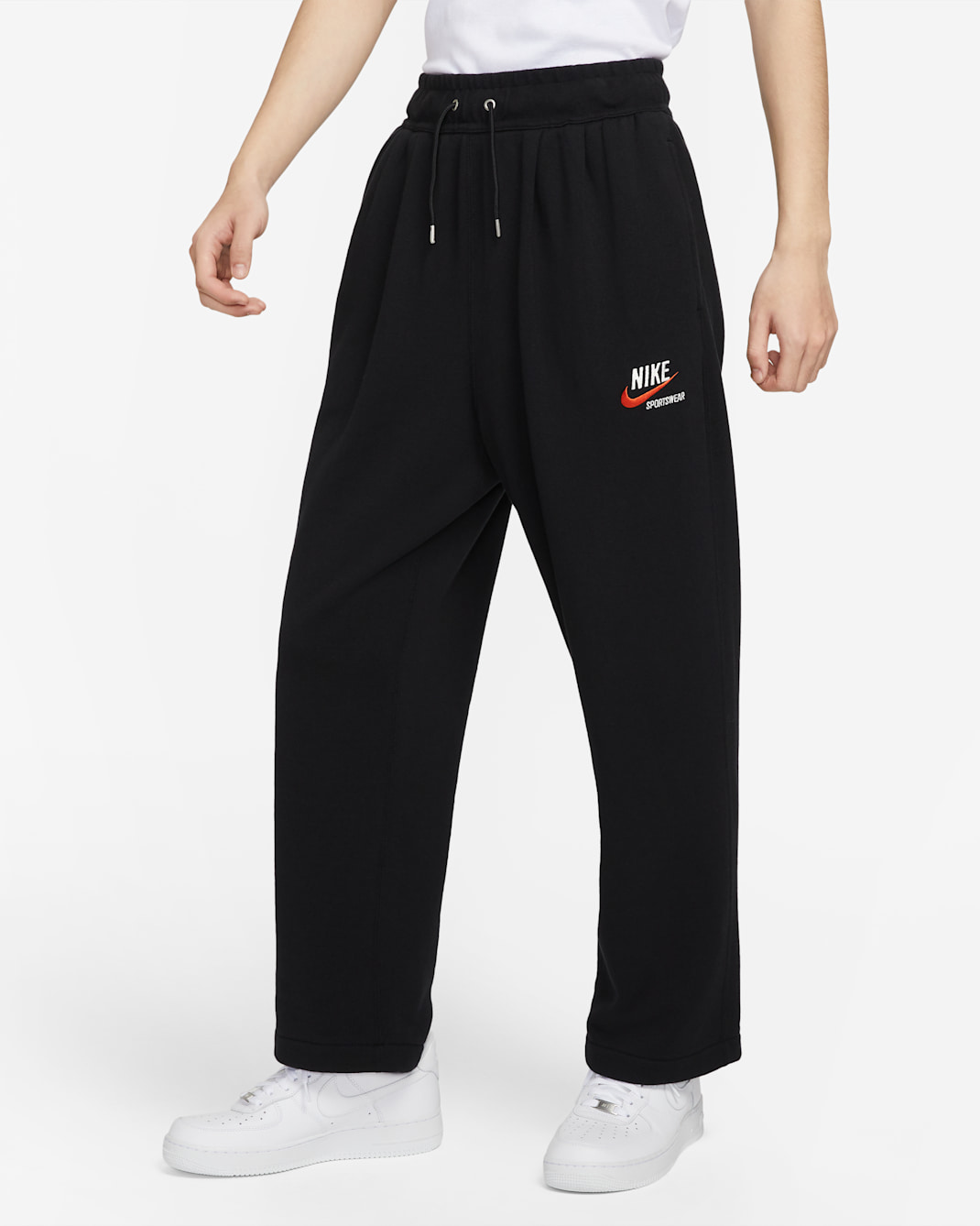 Nike Sportswear Trend 男款 Fleece 長褲 - 黑色/黑色