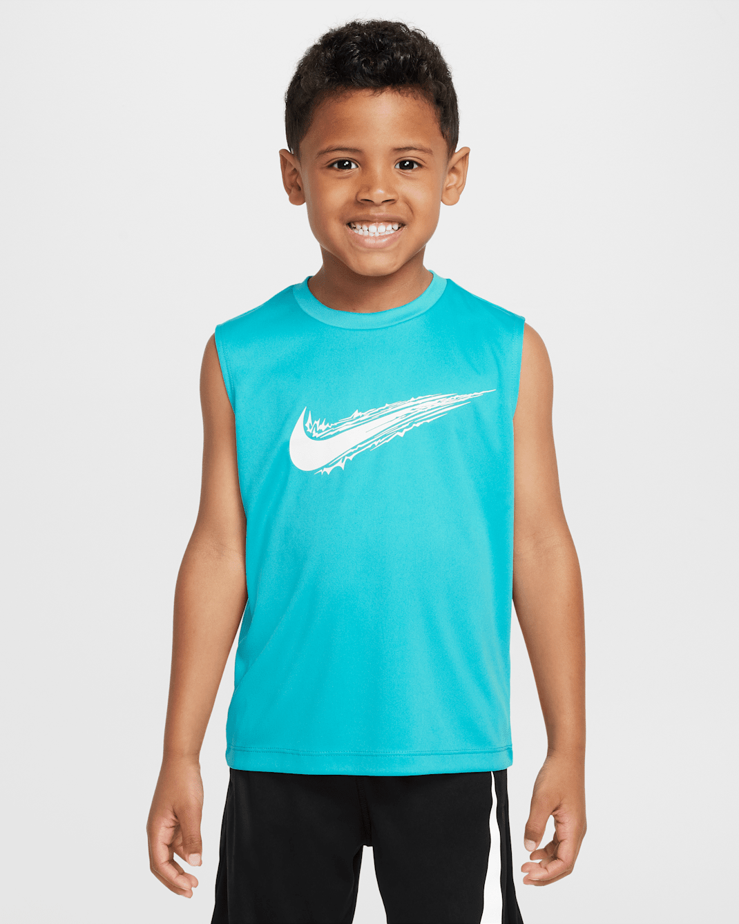 Nike Dri-FIT Little Kids' Multi Sleeveless Top - Dusty Cactus