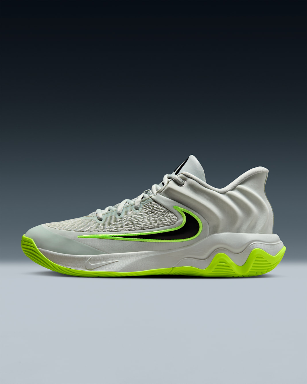 Giannis Immortality 4 Basketball Shoes - Light Silver/Volt/Black