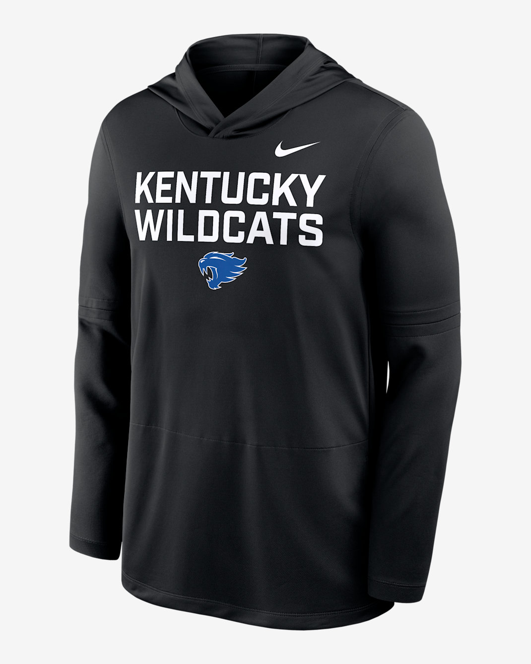 Kentucky Sideline Men's Nike Dri-FIT College Long-Sleeve Hooded Top - Black
