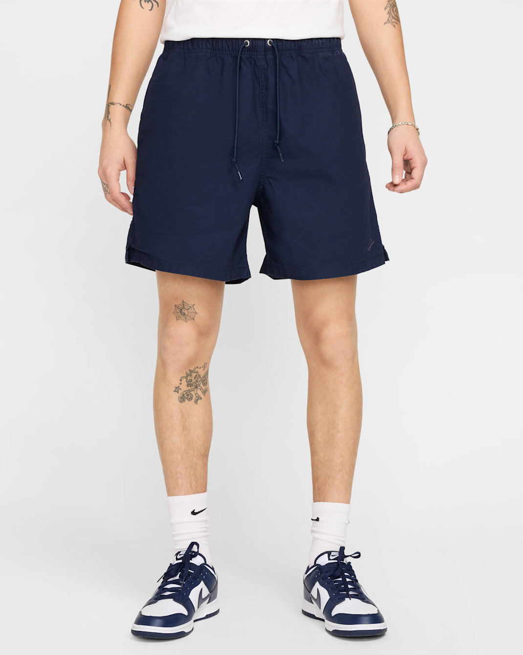 Nike Club Pantalons curts Flow - Home - Obsidian/Obsidian