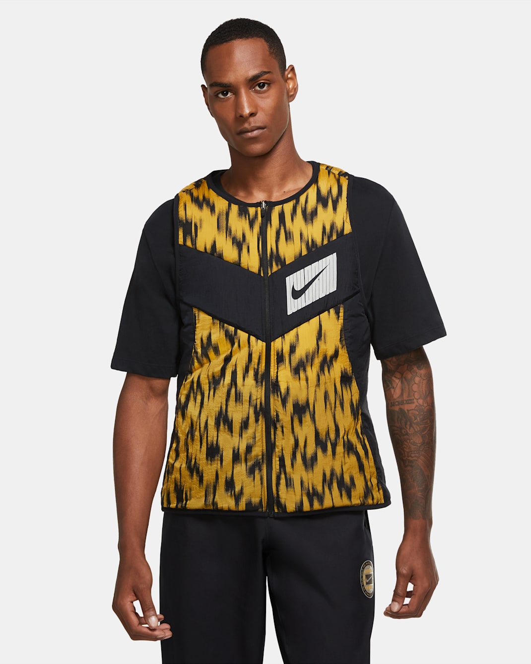 Nike AeroLayer Wild Run Men's Running Gilet - Black