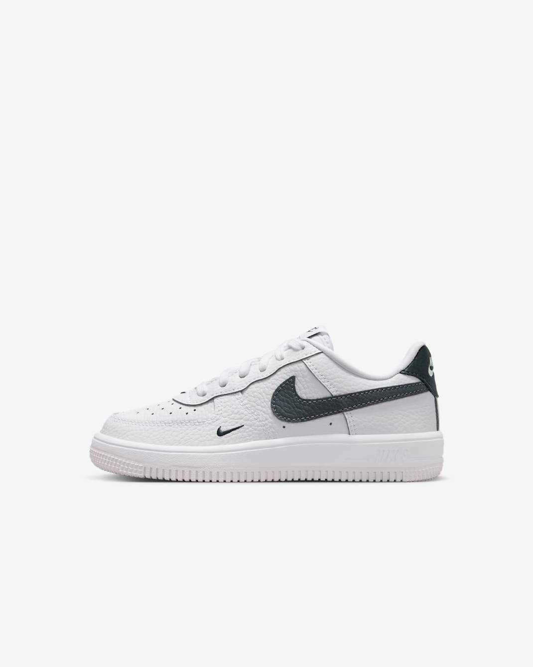 Nike Force 1 Low Little Kids' Shoes - White/Seaweed
