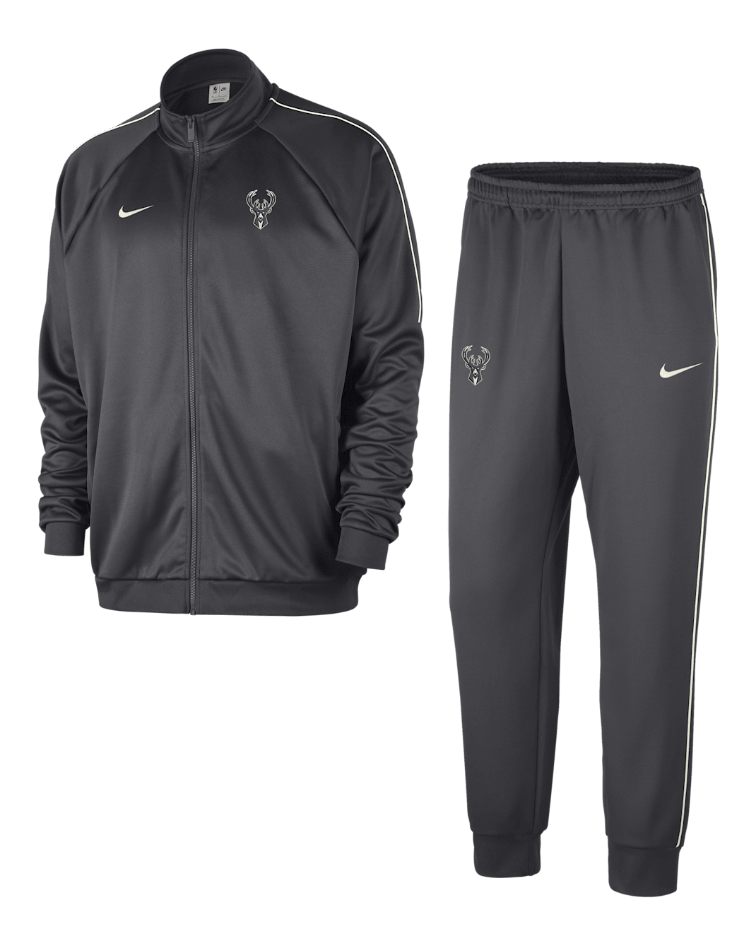 Milwaukee Bucks Club Courtside Xandall Nike NBA - Home - Anthracite/Sail