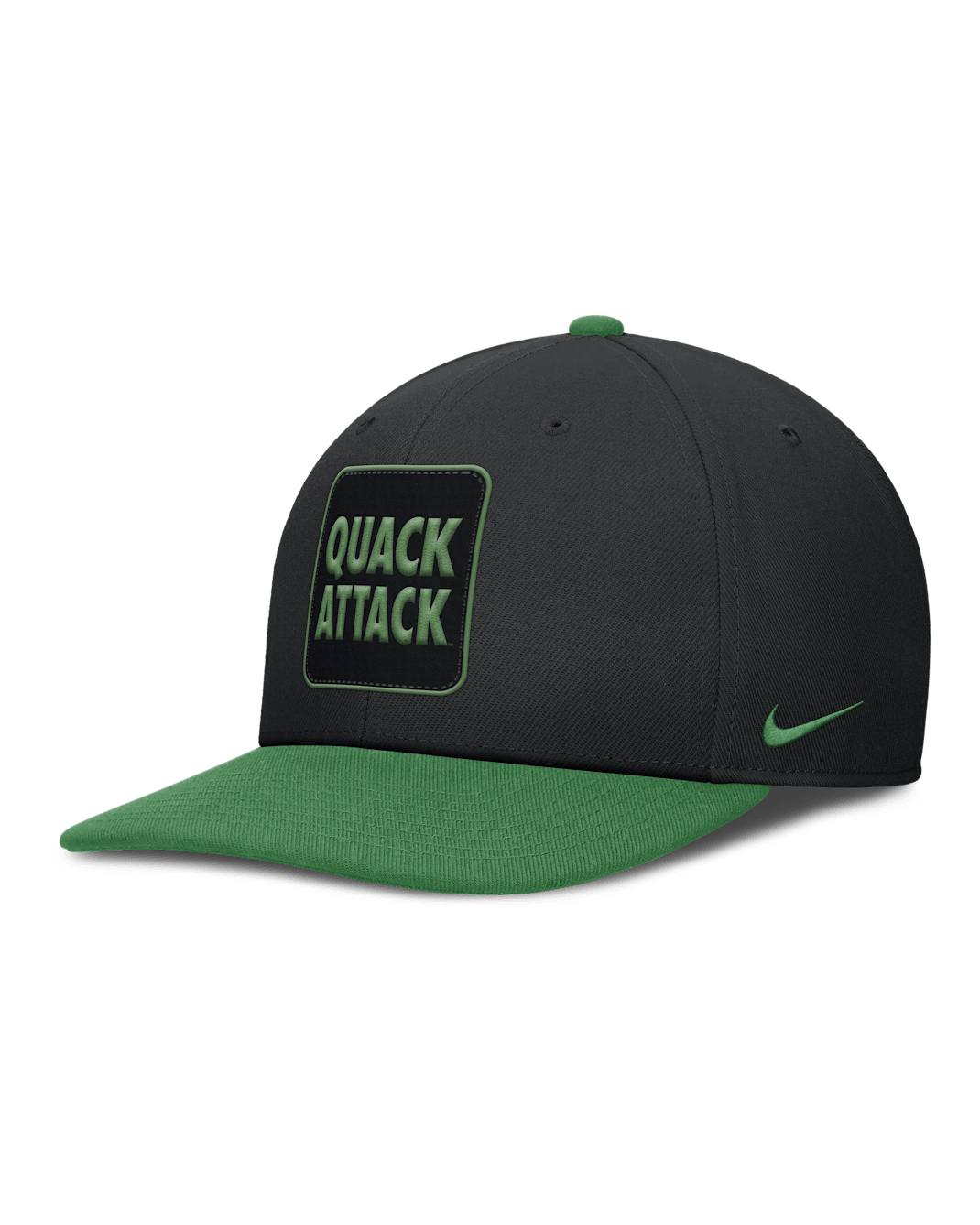 Gorra universitaria Nike Dri-FIT ajustable para hombre Oregon Sideline Campus Local Pro - Negro