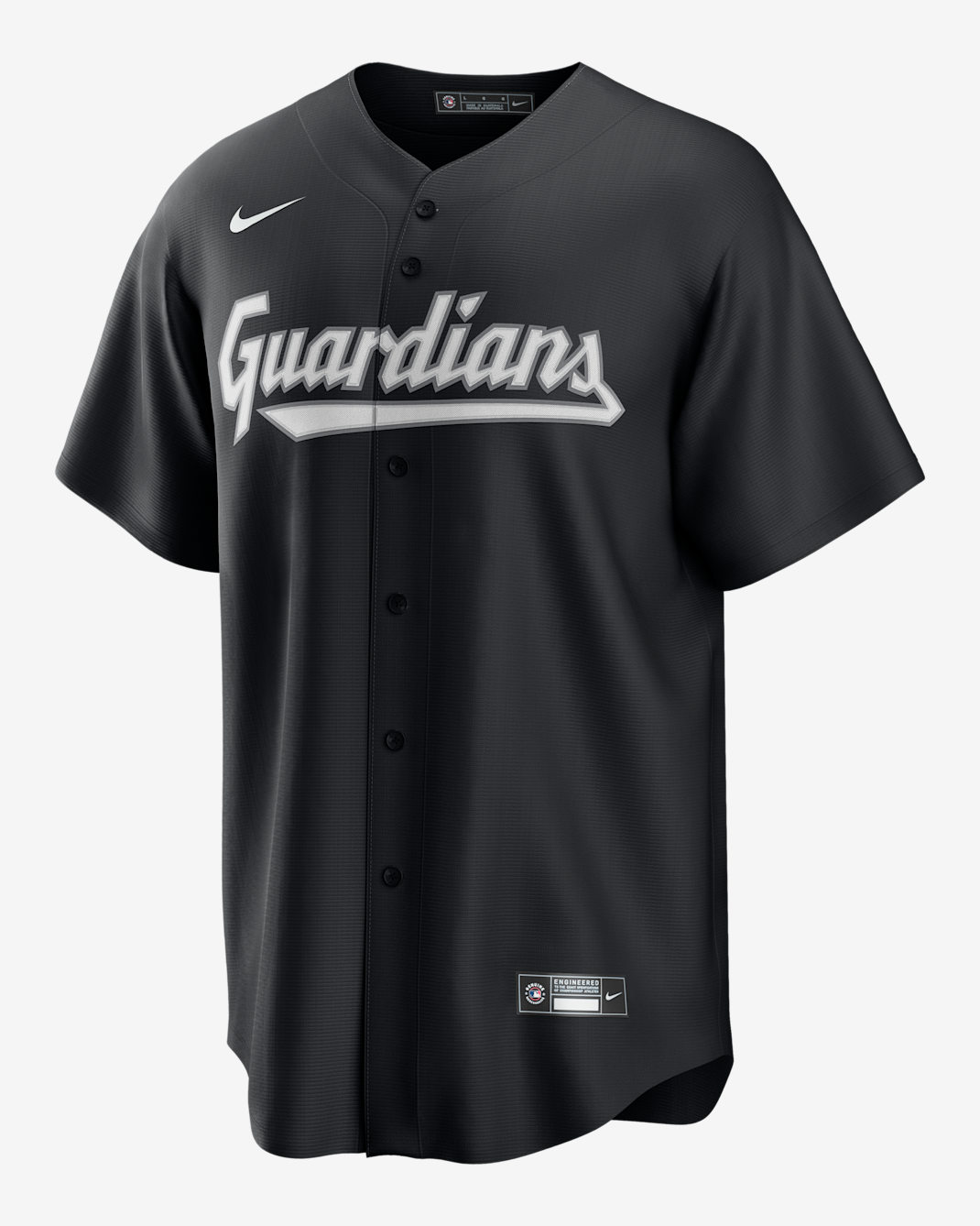 Cleveland Guardians Men's Nike MLB Replica Jersey - Black