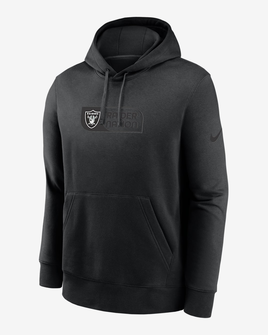 Las Vegas Raiders Edge Men's Nike NFL Pullover Hoodie - Black