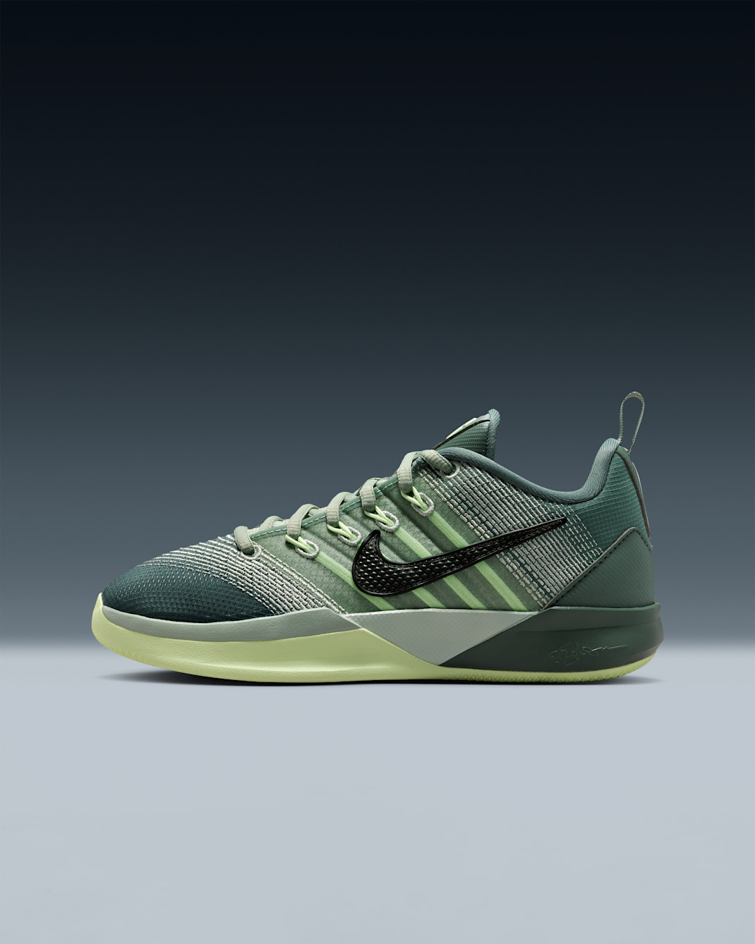Sabrina 3 Older Kids' Basketball Shoes - Clay Green/Seafoam/Volt Tint/Sequoia