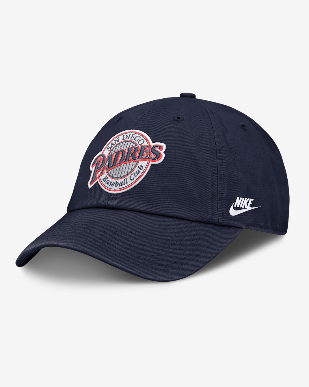 San Diego Padres Cooperstown Club Men’s Nike MLB Adjustable Hat - Navy