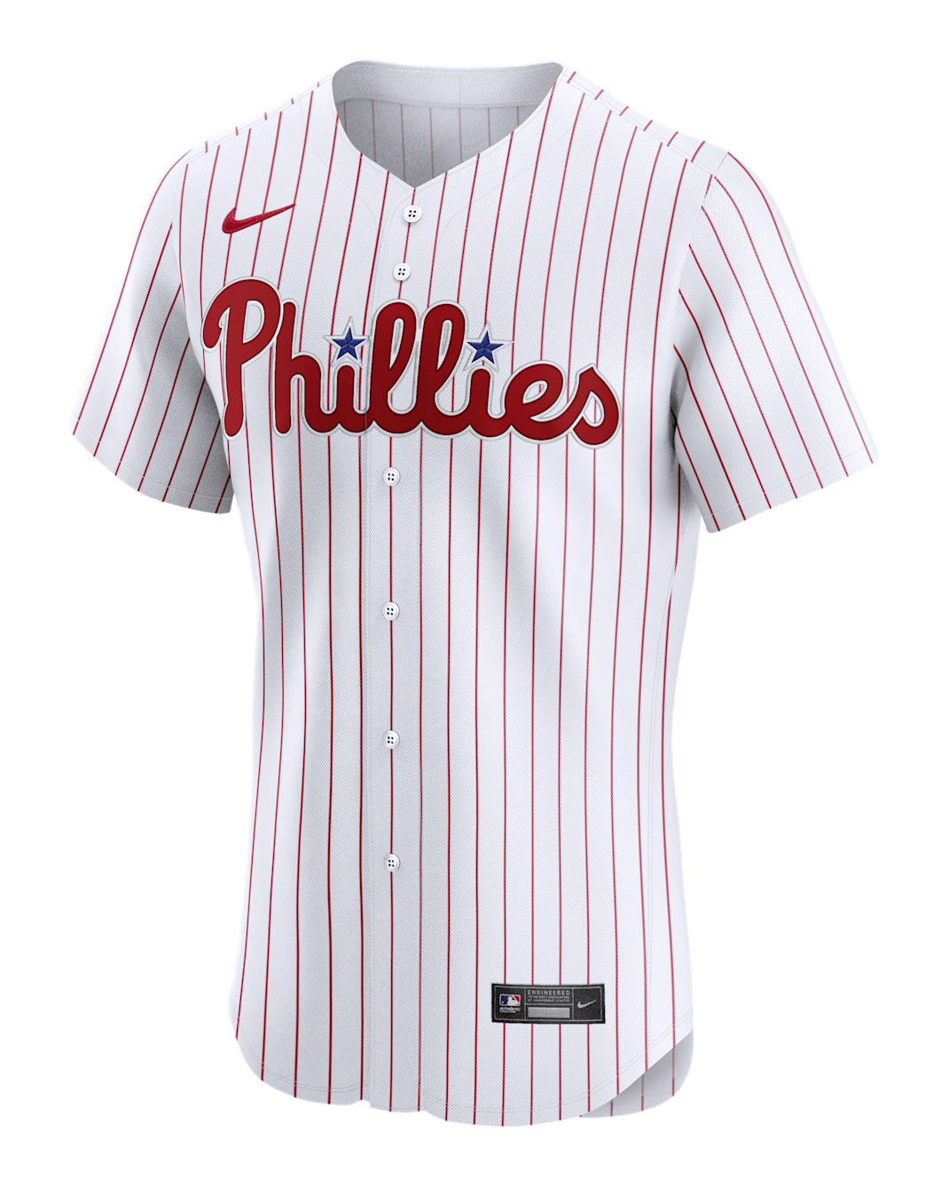 Jersey Nike Dri-FIT ADV de la MLB Elite para hombre Philadelphia Phillies - Blanco
