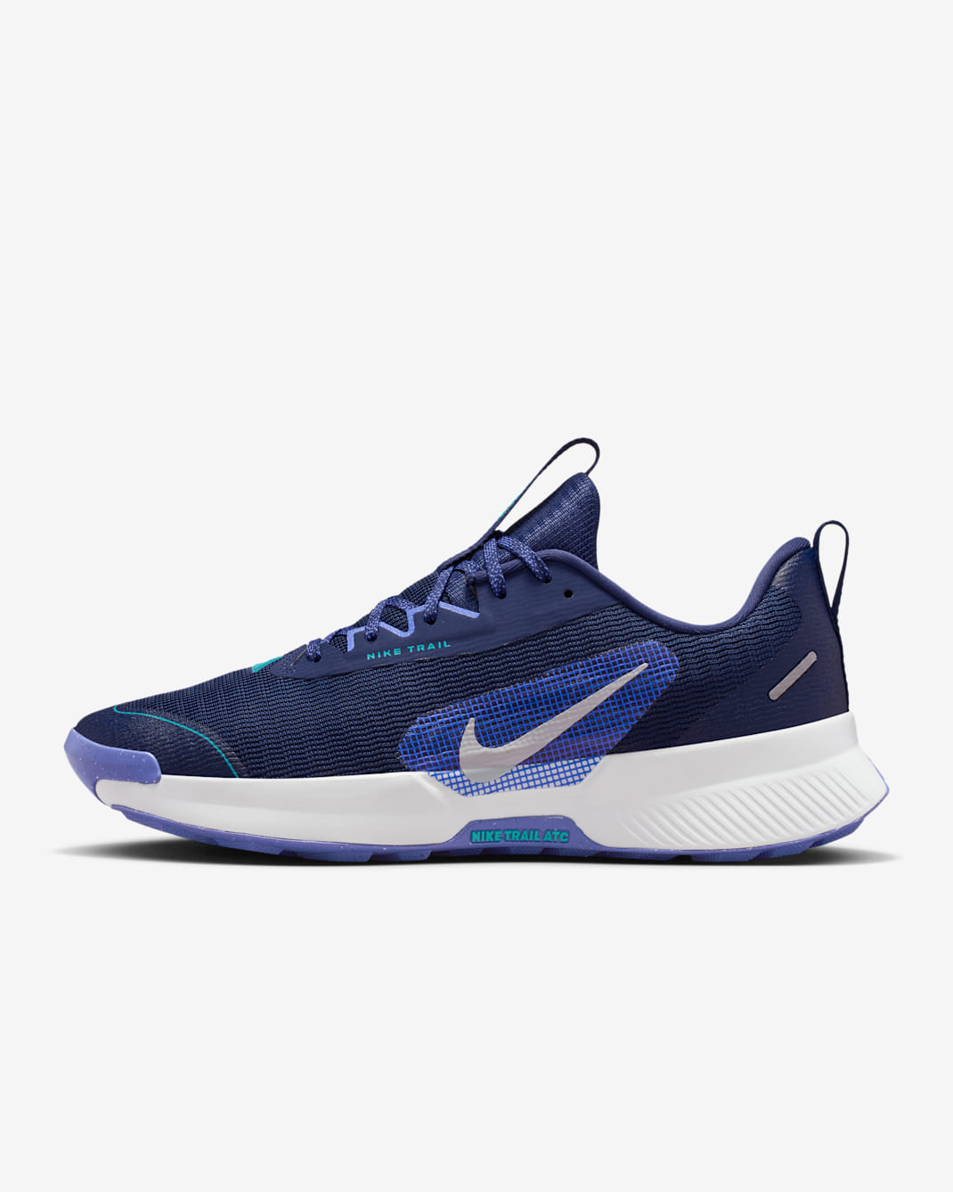 Nike Juniper Trail 3 Men's Trail-Running Shoes - Midnight Navy/Sapphire/Vivid Purple/Midnight Navy