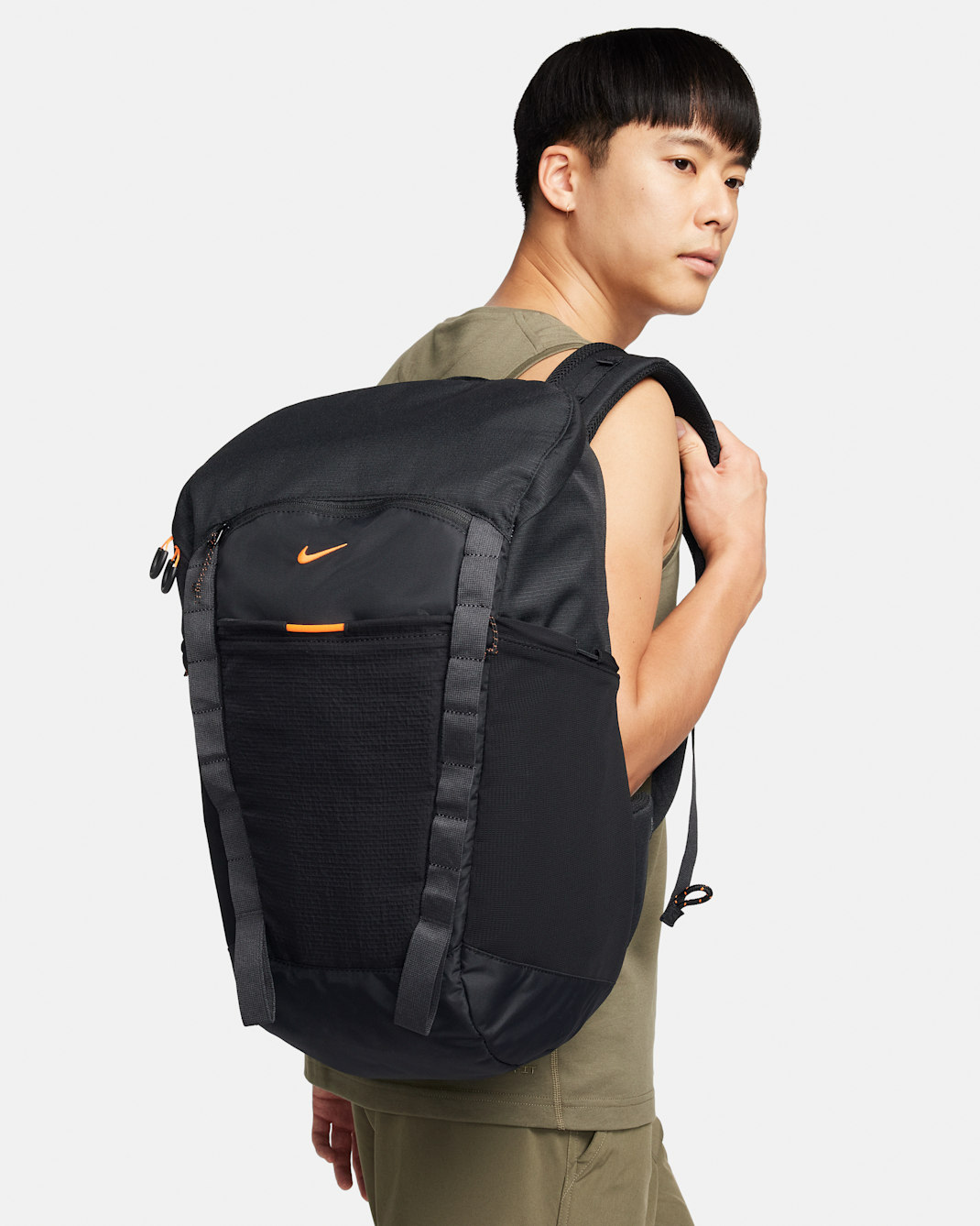 เป้สะพายหลัง Nike Hike (27 ล.) - ดำ/Anthracite/Total Orange