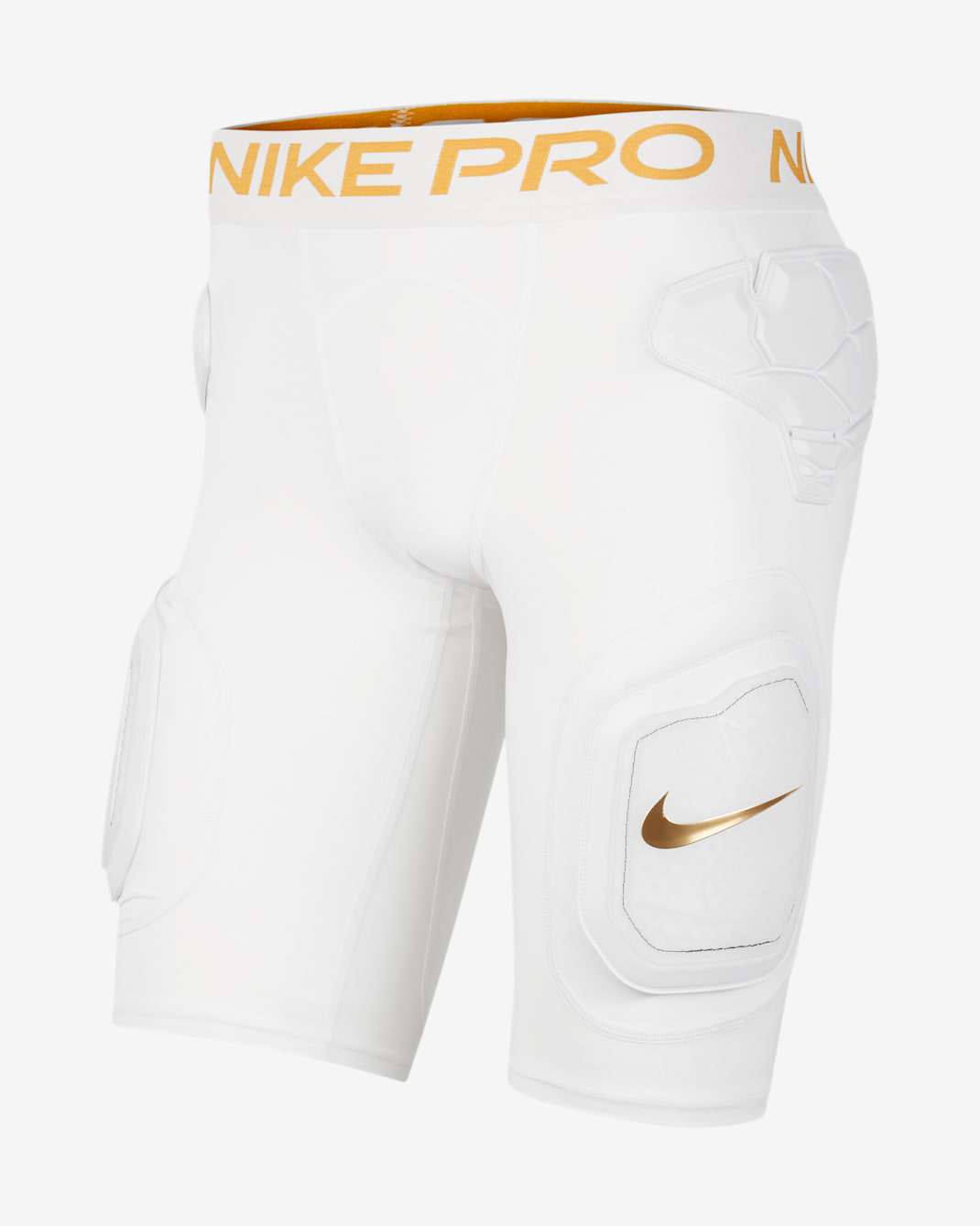 Nike Pro HyperStrong Men's Shorts - White/Gold