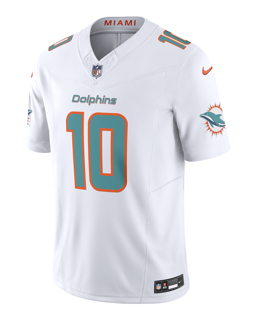 Jersey de fútbol americano Nike Dri-FIT de la NFL Limited para hombre Tyreek Hill Miami Dolphins - Blanco
