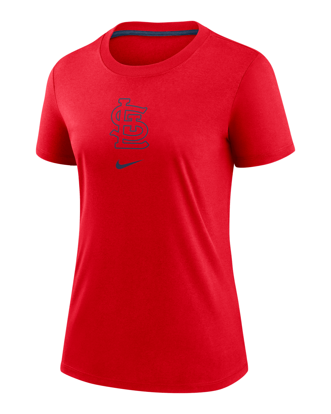Playera Nike de la MLB para mujer St. Louis Cardinals Authentic Collection Early Work - Rojo