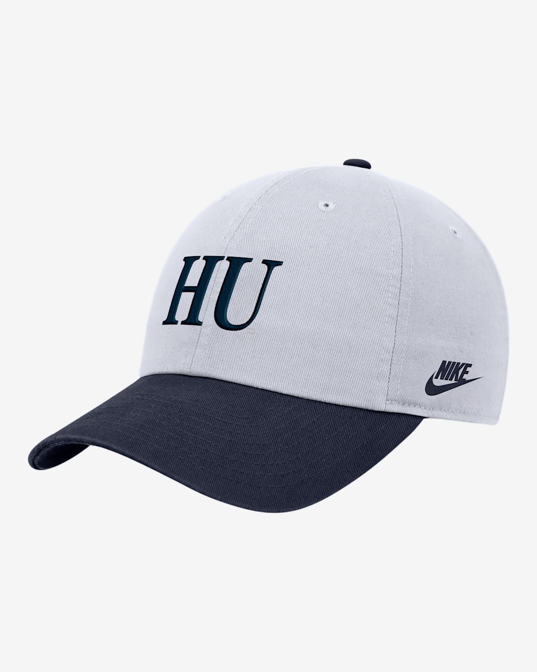 Howard Nike College Adjustable Cap - White