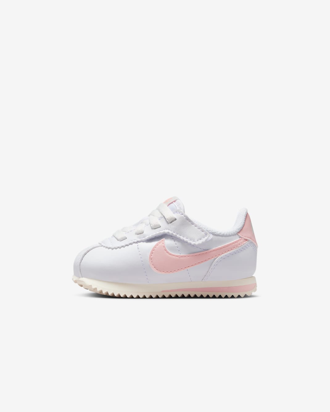Nike Cortez EasyOn Baby/Toddler Shoes - White/Sail/Echo Pink