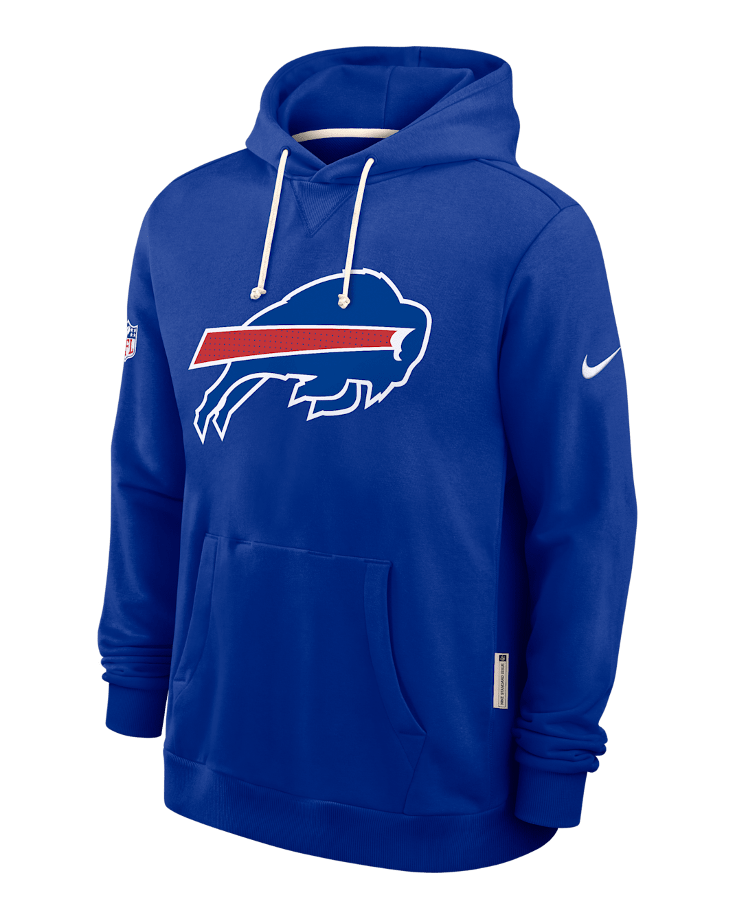 Buffalo Bills Initial Home Sideline Men's Nike Dri-FIT NFL Pullover Hoodie - Royal