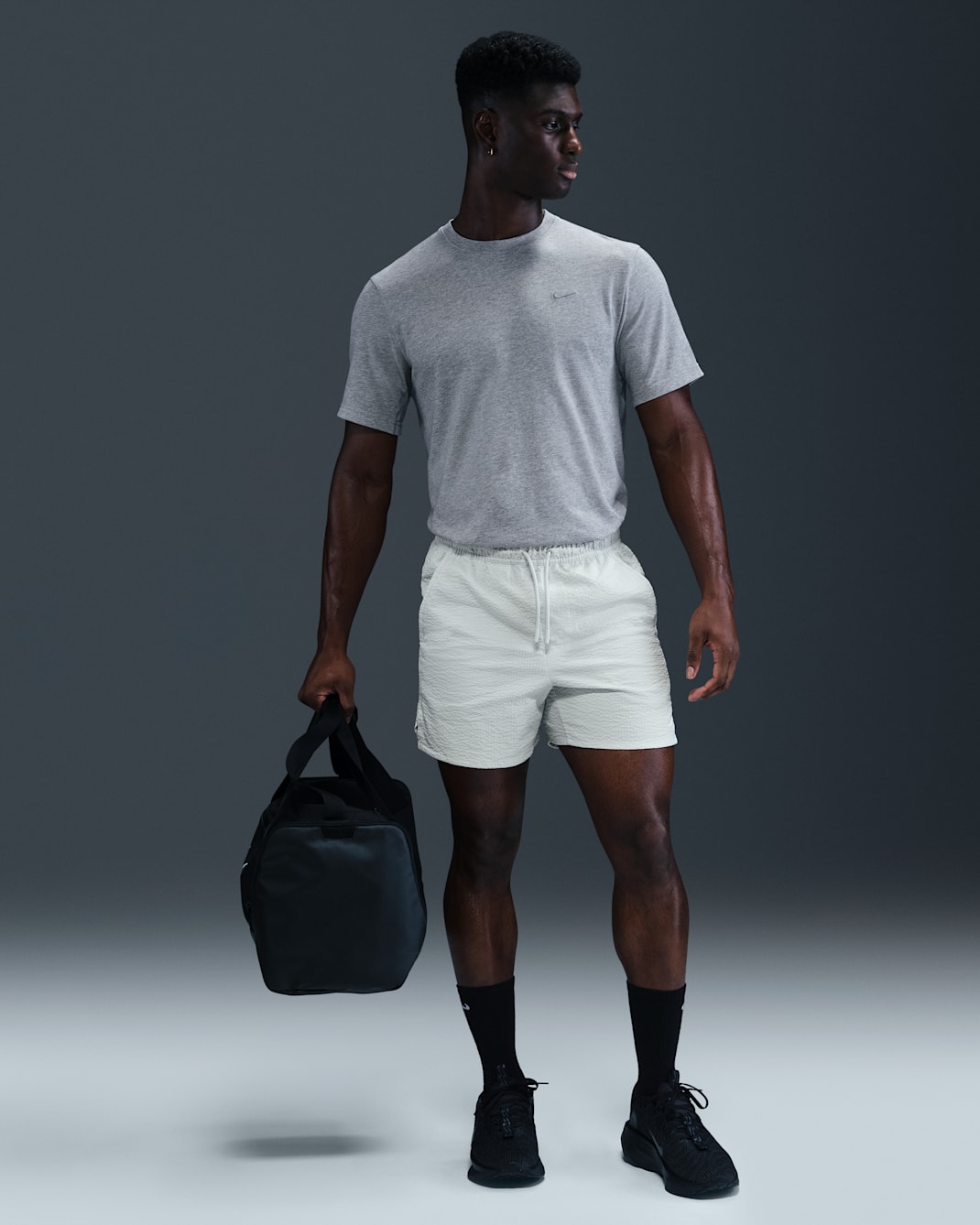 Nike Unlimited vielseitige Dri-FIT Seersucker Shorts ohne Futter (Herren, ca. 12,5 cm) - Photon Dust/Photon Dust/Photon Dust