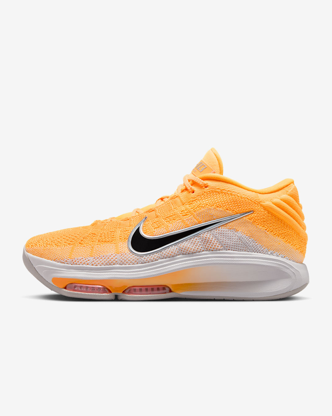 Nike G.T. Hustle 3 Basketball Shoes - Laser Orange/Metallic Silver/Vast Grey/Black