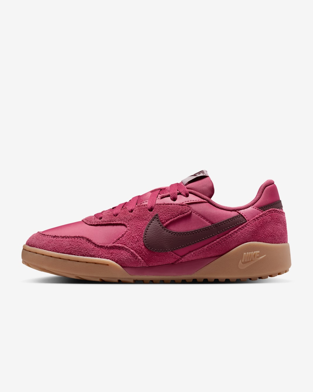 Nike Terra Manta Suede Women's Shoes - Sweet Beet/Gum Medium Brown/Burgundy Crush