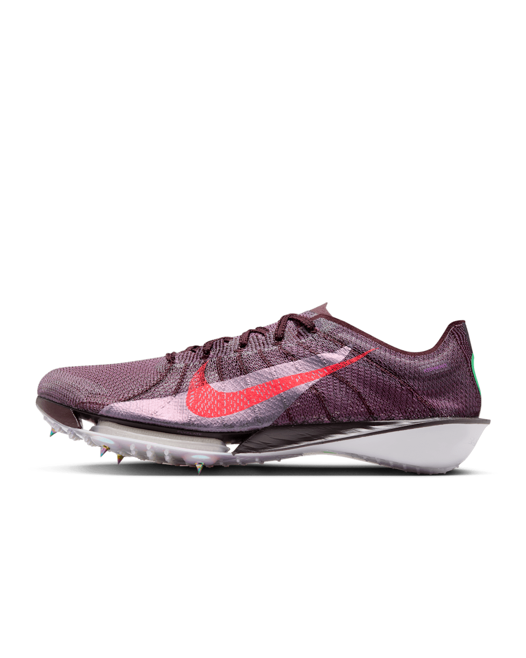 Nike Victory 2 "Faith Kipyegon" Track & Field Distance Spikes - Burgundy Crush/Electric Algae/Fuchsia Dream/Flash Crimson