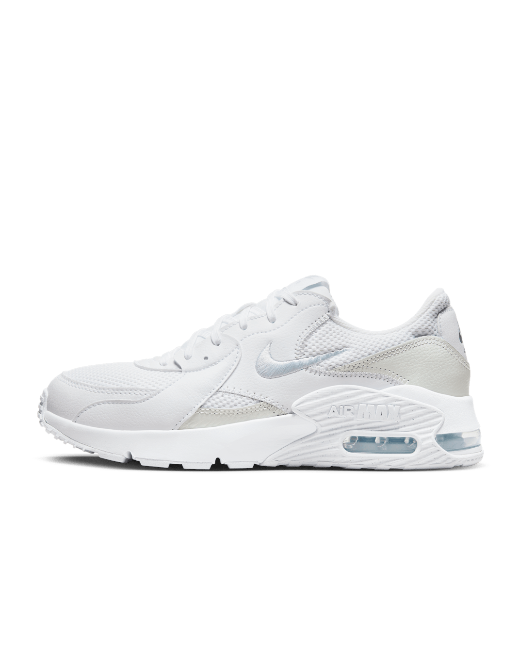 Nike Air Max Excee 女鞋 - 白色/白色/Metallic Platinum