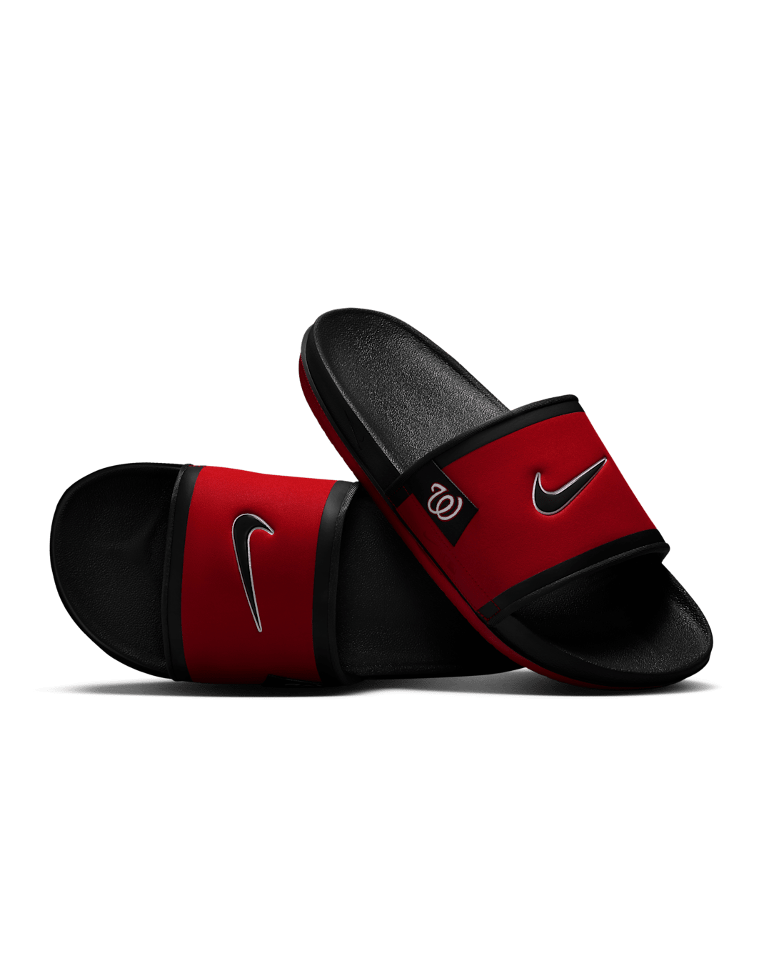 Nike Offcourt (Washington Nationals) Offcourt Slides - Sport Red/Dark Smoke Grey/Pitch Blue