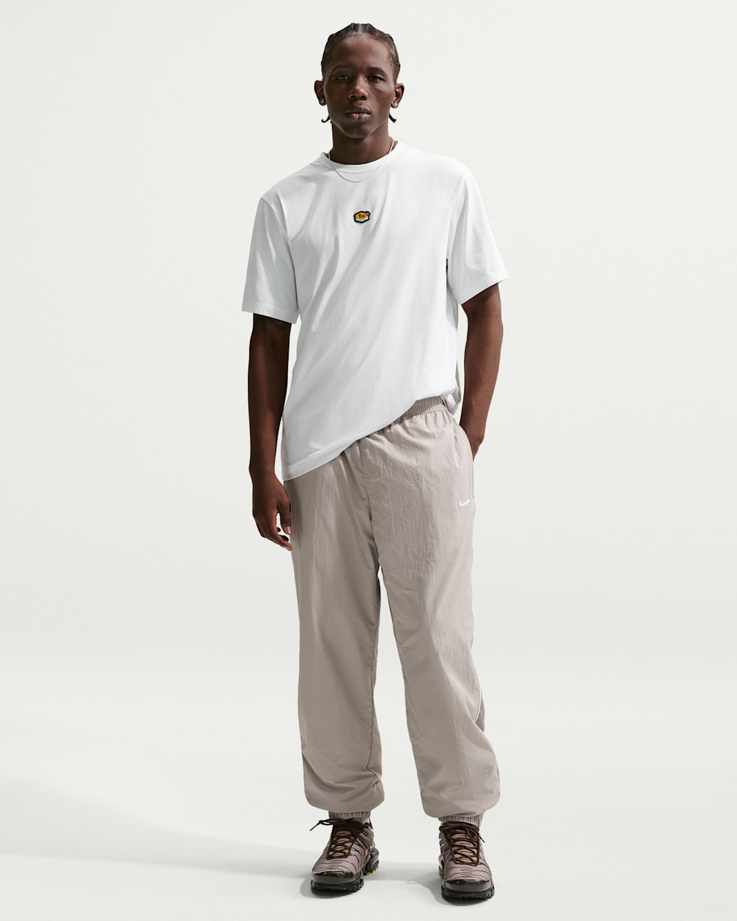 Pantalon tissé Nike Sportswear Tuned Air pour homme - College Grey