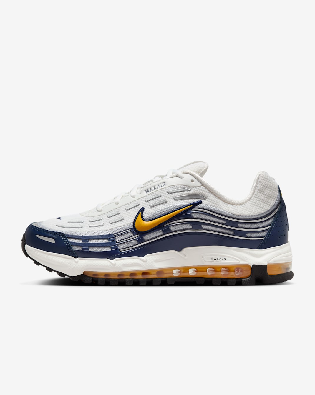 Chaussure Nike Air Max TL 2.5 pour homme - Blanc/Midnight Navy/Wolf Grey/Varsity Maize