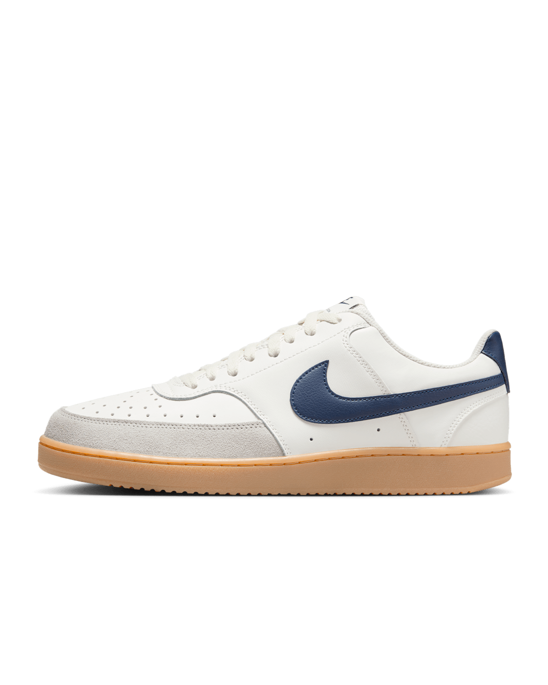Nike Court Vision Low Men's Shoes - Sail/Gum Light Brown/Light Iron Ore/Midnight Navy