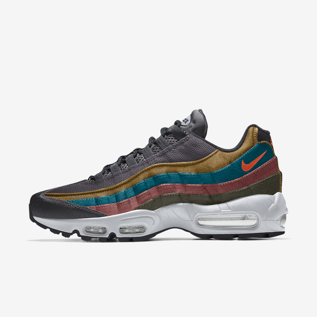 Nike Air Max 95 By You Custom Men's Shoe - Multi-Colour/Multi-Colour/Multi-Colour/Multi-Colour