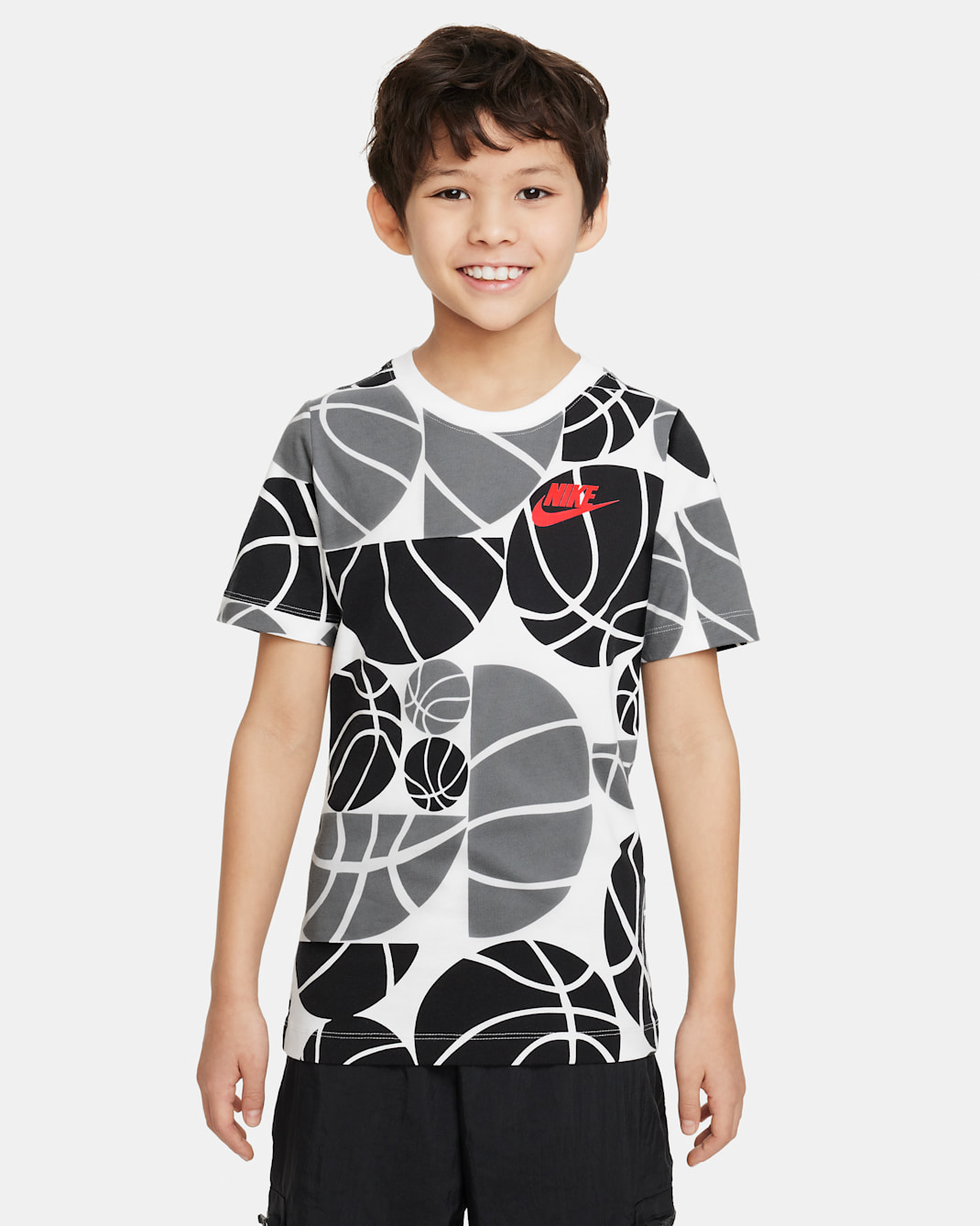 Nike Sportswear Culture of Basketball Older Kids' (Boys') T-Shirt - White