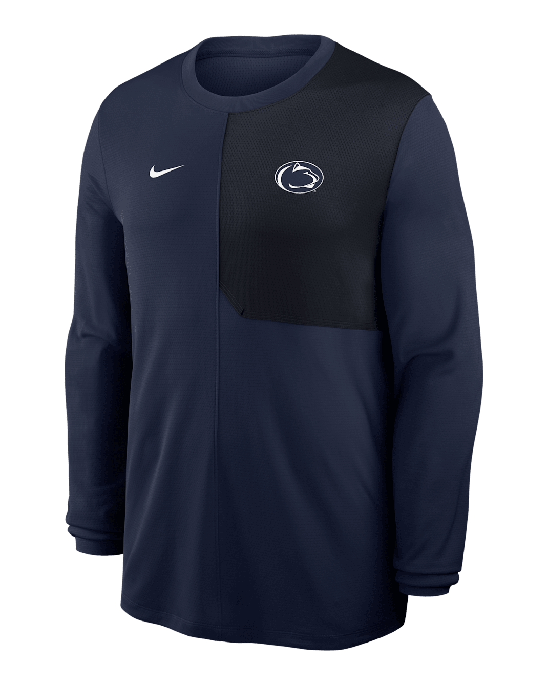 Penn State Sideline Coach Men's Nike Dri-FIT College Long-Sleeve Top - Navy