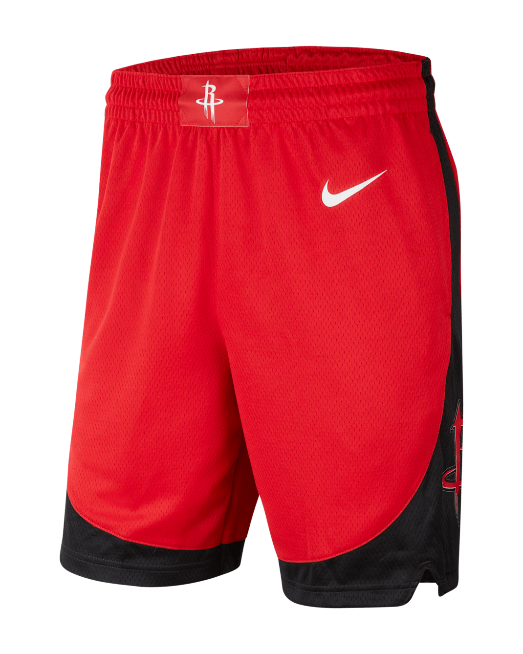 Houston Rockets Icon Edition Swingman Men's Nike NBA Shorts - University Red/White